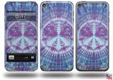 Tie Dye Peace Sign 106 Decal Style Vinyl Skin - fits Apple iPod Touch 5G (IPOD NOT INCLUDED)