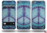 Tie Dye Peace Sign 107 Decal Style Vinyl Skin - fits Apple iPod Touch 5G (IPOD NOT INCLUDED)