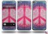 Tie Dye Peace Sign 108 Decal Style Vinyl Skin - fits Apple iPod Touch 5G (IPOD NOT INCLUDED)