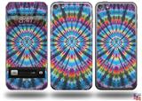Tie Dye Swirl 101 Decal Style Vinyl Skin - fits Apple iPod Touch 5G (IPOD NOT INCLUDED)