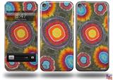 Tie Dye Circles 100 Decal Style Vinyl Skin - fits Apple iPod Touch 5G (IPOD NOT INCLUDED)