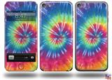 Tie Dye Swirl 104 Decal Style Vinyl Skin - fits Apple iPod Touch 5G (IPOD NOT INCLUDED)
