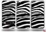 Zebra Decal Style Vinyl Skin - fits Apple iPod Touch 5G (IPOD NOT INCLUDED)