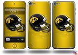 Iowa Hawkeyes Helmet Decal Style Vinyl Skin - fits Apple iPod Touch 5G (IPOD NOT INCLUDED)
