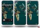 Blown Glass Decal Style Vinyl Skin - fits Apple iPod Touch 5G (IPOD NOT INCLUDED)