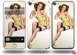 Rose Pin Up Girl Decal Style Vinyl Skin - fits Apple iPod Touch 5G (IPOD NOT INCLUDED)