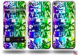 Rainbow Graffiti Decal Style Vinyl Skin - fits Apple iPod Touch 5G (IPOD NOT INCLUDED)