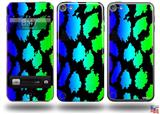 Rainbow Leopard Decal Style Vinyl Skin - fits Apple iPod Touch 5G (IPOD NOT INCLUDED)