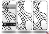 Ripped Fishnets Decal Style Vinyl Skin - fits Apple iPod Touch 5G (IPOD NOT INCLUDED)