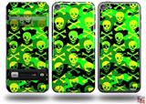 Skull Camouflage Decal Style Vinyl Skin - fits Apple iPod Touch 5G (IPOD NOT INCLUDED)