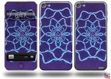 Tie Dye Purple Stars Decal Style Vinyl Skin - fits Apple iPod Touch 5G (IPOD NOT INCLUDED)