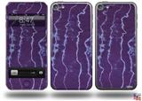 Tie Dye White Lightning Decal Style Vinyl Skin - fits Apple iPod Touch 5G (IPOD NOT INCLUDED)