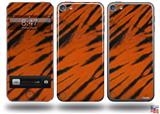 Tie Dye Bengal Side Stripes Decal Style Vinyl Skin - fits Apple iPod Touch 5G (IPOD NOT INCLUDED)