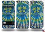 Tie Dye Peace Sign Swirl Decal Style Vinyl Skin - fits Apple iPod Touch 5G (IPOD NOT INCLUDED)