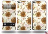 Flowers Pattern 19 Decal Style Vinyl Skin - fits Apple iPod Touch 5G (IPOD NOT INCLUDED)