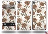 Flowers Pattern Roses 20 Decal Style Vinyl Skin - fits Apple iPod Touch 5G (IPOD NOT INCLUDED)