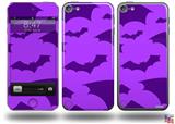 Deathrock Bats Purple Decal Style Vinyl Skin - fits Apple iPod Touch 5G (IPOD NOT INCLUDED)
