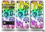 Scene Kid Sketches Rainbow Decal Style Vinyl Skin - fits Apple iPod Touch 5G (IPOD NOT INCLUDED)