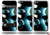 Metal Decal Style Vinyl Skin - fits Apple iPod Touch 5G (IPOD NOT INCLUDED)