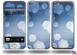 Bokeh Hex Blue Decal Style Vinyl Skin - fits Apple iPod Touch 5G (IPOD NOT INCLUDED)