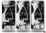 Urban Skull Decal Style Vinyl Skin - fits Apple iPod Touch 5G (IPOD NOT INCLUDED)