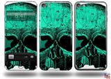 Greenskull Decal Style Vinyl Skin - fits Apple iPod Touch 5G (IPOD NOT INCLUDED)