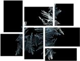 Frost - 7 Piece Fabric Peel and Stick Wall Skin Art (50x38 inches)