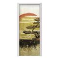 Bonsai Sunset Door Skin (fits doors up to 34x84 inches)