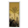Summer Palm Trees Door Skin (fits doors up to 34x84 inches)