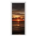 Set Fire To The Sky Door Skin (fits doors up to 34x84 inches)