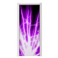 Lightning Purple Door Skin (fits doors up to 34x84 inches)