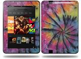 Tie Dye Swirl 106 Decal Style Skin fits Amazon Kindle Fire HD 8.9 inch