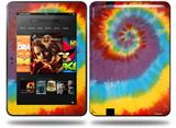 Tie Dye Swirl 108 Decal Style Skin fits Amazon Kindle Fire HD 8.9 inch