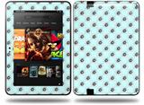 Kearas Daisies Seafoam Decal Style Skin fits Amazon Kindle Fire HD 8.9 inch