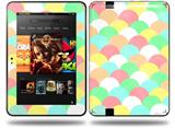 Brushed Cirlces Multi Light Decal Style Skin fits Amazon Kindle Fire HD 8.9 inch