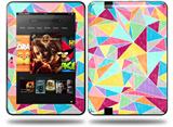 Brushed Geometric Decal Style Skin fits Amazon Kindle Fire HD 8.9 inch