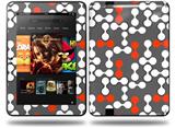 Locknodes 04 Red Decal Style Skin fits Amazon Kindle Fire HD 8.9 inch