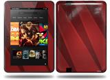 VintageID 25 Red Decal Style Skin fits Amazon Kindle Fire HD 8.9 inch