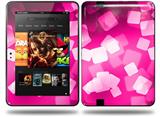 Bokeh Squared Hot Pink Decal Style Skin fits Amazon Kindle Fire HD 8.9 inch