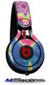 WraptorSkinz Skin Decal Wrap compatible with Beats Mixr Headphones Tie Dye Star 101 Skin Only (HEADPHONES NOT INCLUDED)