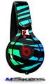 WraptorSkinz Skin Decal Wrap compatible with Beats Mixr Headphones Rainbow Zebra Skin Only (HEADPHONES NOT INCLUDED)