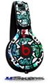 WraptorSkinz Skin Decal Wrap compatible with Beats Mixr Headphones Splatter Girly Skull Rainbow Skin Only (HEADPHONES NOT INCLUDED)