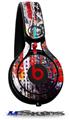 WraptorSkinz Skin Decal Wrap compatible with Beats Mixr Headphones Abstract Graffiti Skin Only (HEADPHONES NOT INCLUDED)