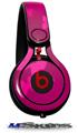 WraptorSkinz Skin Decal Wrap compatible with Beats Mixr Headphones Bokeh Butterflies Hot Pink Skin Only (HEADPHONES NOT INCLUDED)