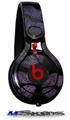 WraptorSkinz Skin Decal Wrap compatible with Beats Mixr Headphones Purple And Black Lips Skin Only (HEADPHONES NOT INCLUDED)