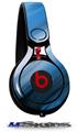 WraptorSkinz Skin Decal Wrap compatible with Beats Mixr Headphones Paint Blend Blue Skin Only (HEADPHONES NOT INCLUDED)