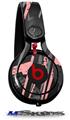 WraptorSkinz Skin Decal Wrap compatible with Beats Mixr Headphones Baja 0014 Pink Skin Only (HEADPHONES NOT INCLUDED)