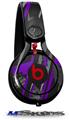 WraptorSkinz Skin Decal Wrap compatible with Beats Mixr Headphones Baja 0014 Purple Skin Only (HEADPHONES NOT INCLUDED)