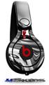 WraptorSkinz Skin Decal Wrap compatible with Beats Mixr Headphones Liquid Metal Chrome Skin Only (HEADPHONES NOT INCLUDED)