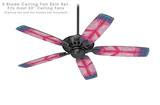 Tie Dye Peace Sign 108 - Ceiling Fan Skin Kit fits most 52 inch fans (FAN and BLADES SOLD SEPARATELY)